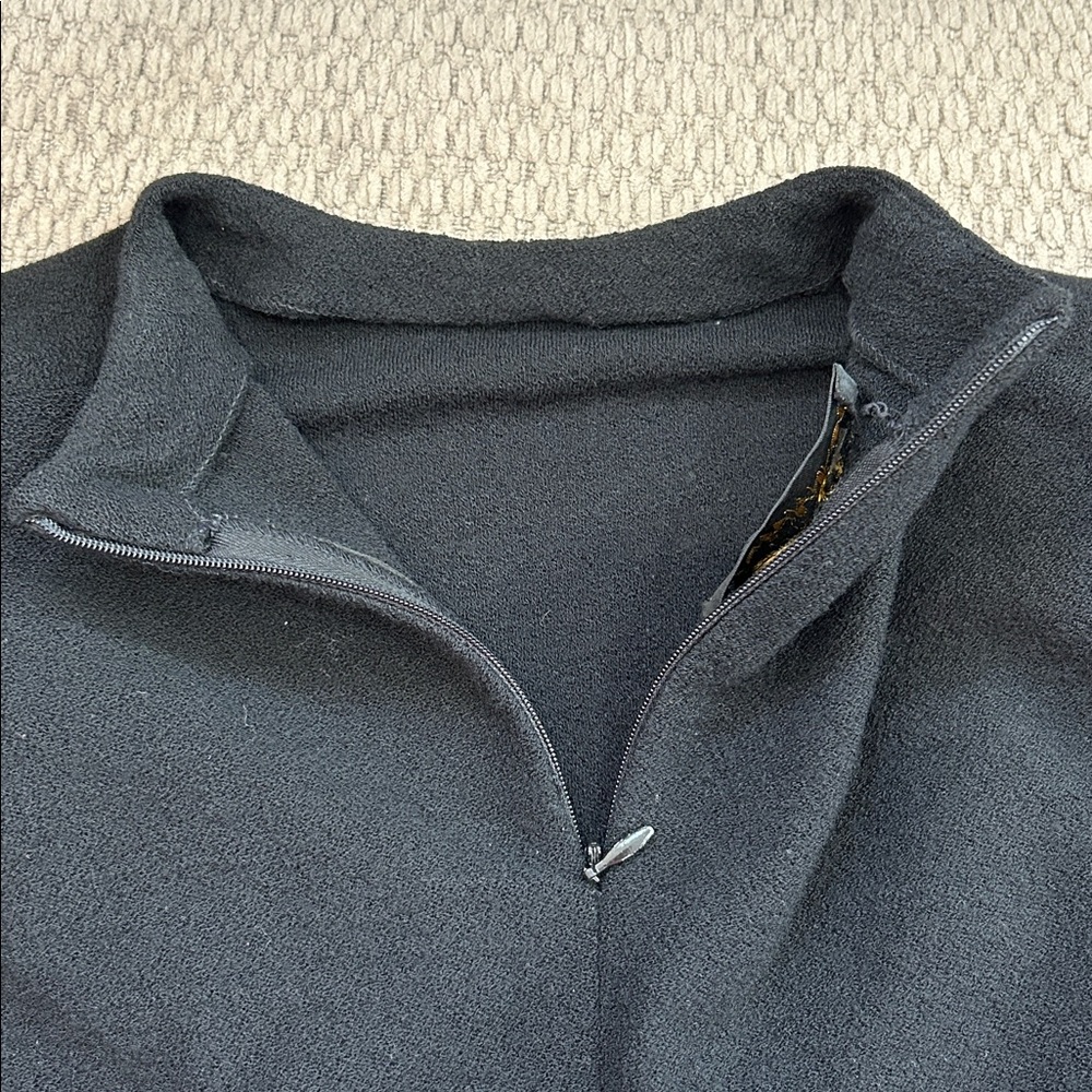 80’s Donna Karan wool mock neck top - Picture 5 of 11